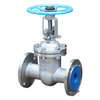 Wassermedien DN50-16P Edelstahl-Open-Stem-Gate-Ventil mit chinesischer Standardflansche