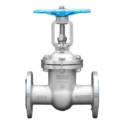 Gusseisen ASTM A216-WCB Steigende Stamm Flanken Torventil Individualisierte Portgröße OEM