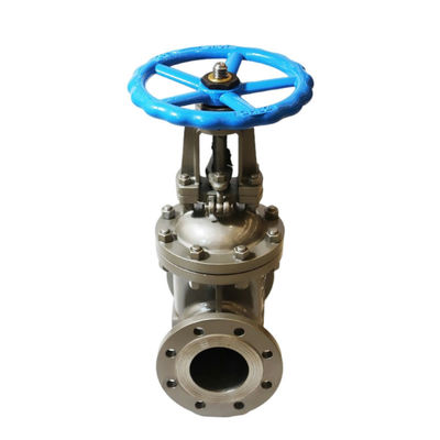 Y-Typ DN80 PN16 Kohlenstoffstahl-Industrial-Rising Stem Flange-Gatterventil mit Rohrbefestigungen