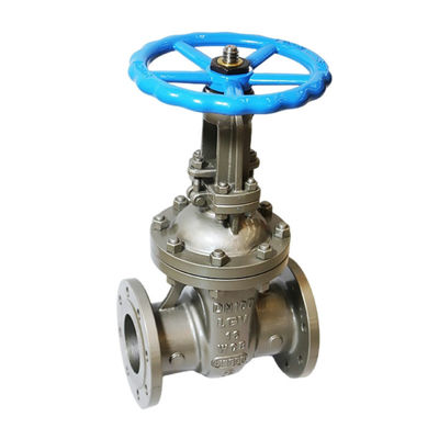 Y-Typ DN80 PN16 Kohlenstoffstahl-Industrial-Rising Stem Flange-Gatterventil mit Rohrbefestigungen