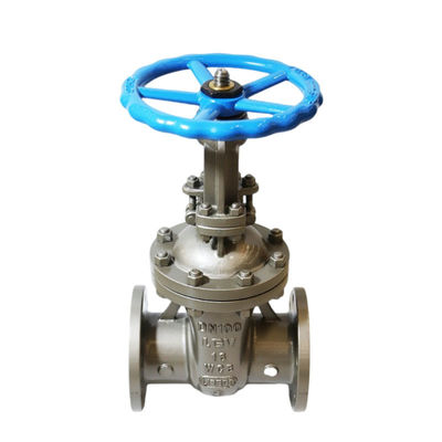 Y-Typ DN80 PN16 Kohlenstoffstahl-Industrial-Rising Stem Flange-Gatterventil mit Rohrbefestigungen