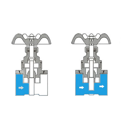 ODM unterstützt Messing Stamm Flanged 2 &quot; Zoll Messing Torventil mit vollständiger Zertifizierung