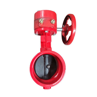 Gasmedien Weichdichtung Rillen Turbine Schmetterlingsventil D381X Hydraulisch