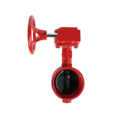 Gasmedien-Soft Seal Clamp Typ D381X-16Q Turbinenkante Schmetterlingsventil für Industrie