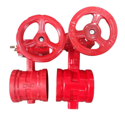 Gasmedien-Soft Seal Clamp Typ D381X-16Q Turbinenkante Schmetterlingsventil für Industrie